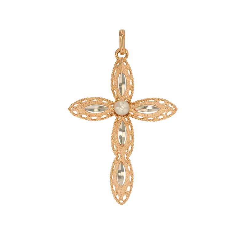 Acheter Croix vintage perle or jaune 3.71g Comme neuf - 820,00 € Croix vintage perle or jaune 3.71g Comme neuf - reconditionné disponible sur Gemme Les Bijoux